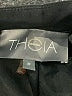 Theia Black Silk Blazer Size 8 - photo 6
