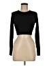 Zara Black Long Sleeve Top Size M - photo 1