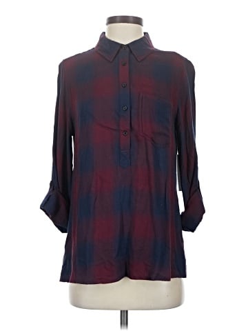 Cosmic Blue Love 3/4 Sleeve Blouse (view 1)
