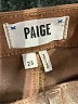 Paige Metallic Gold Jeans Size 23 waist - photo 7