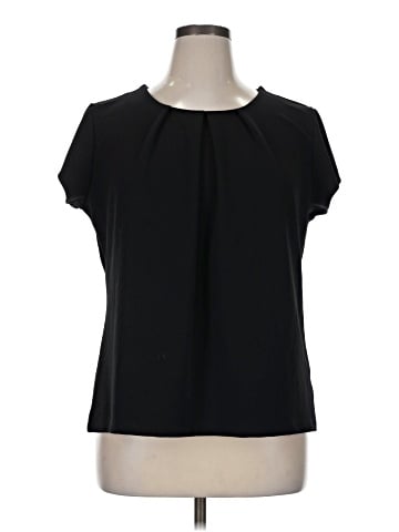 Liz Claiborne Short Sleeve Blouse (view 1)