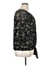 CeCe 100% Polyester Black Short Sleeve Blouse Size XL - photo 4