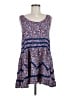 Hem & Thread Paisley Blue Casual Dress Size M - photo 1