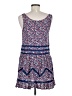 Hem & Thread Paisley Blue Casual Dress Size M - photo 2