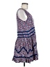 Hem & Thread Paisley Blue Casual Dress Size M - photo 4