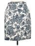 Ann Taylor Print Gray Casual Skirt Size 8 Petite - photo 1