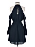 Guess 100% Polyester Solid Blue Cocktail Dress Size S - photo 2