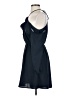 Guess 100% Polyester Solid Blue Cocktail Dress Size S - photo 5