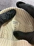 Assorted Brands 100% Cotton Solid Ivory Turtleneck Sweater Size S - photo 7