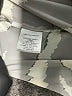 Ann Taylor LOFT 100% Polyester Gray 3/4 Sleeve Blouse Size XL - photo 8