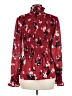 Gibson 100% Polyester Burgundy Long Sleeve Blouse Size M - photo 2