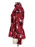 Gibson 100% Polyester Burgundy Long Sleeve Blouse Size M - photo 5