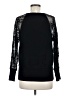 Fashion Black Pullover Sweater Size M - photo 2