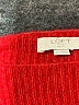 Ann Taylor LOFT Outlet Red Pullover Sweater Size Lg Petite - photo 7