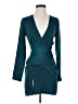 Missguided 100% Polyester Teal Cocktail Dress Size 0 - photo 1