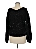 Ann Taylor LOFT Stars Black Pullover Sweater Size M - photo 2