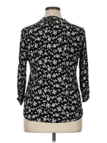 Monday Fun 3/4 Sleeve Blouse (view 2)