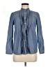Nice Things Paloma S. 100% Cotton Blue Long Sleeve Blouse Size EU 38 / US 8 - photo 1