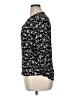 Monday Fun 100% Rayon Floral Black 3/4 Sleeve Blouse Size XL - photo 5
