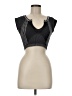 Out From Under Black Short Sleeve Top Size M - photo 1