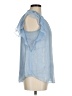 Ann Taylor LOFT Blue Sleeveless Blouse Size M - photo 4