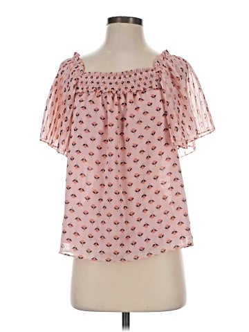 Ann Taylor Short Sleeve Blouse (view 1)