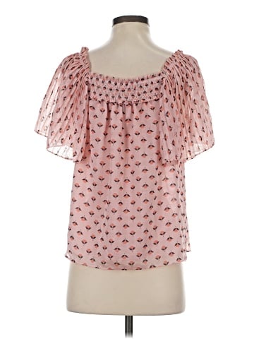 Ann Taylor Short Sleeve Blouse (view 2)