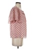 Ann Taylor 100% Polyester Pink Short Sleeve Blouse Size S - photo 4