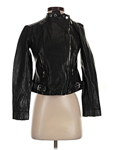 Lauren by Ralph Lauren Leather Jacket (view 1)