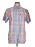 Assorted Brands Argyle Blue Short Sleeve Button-Down Shirt Size L - photo 1