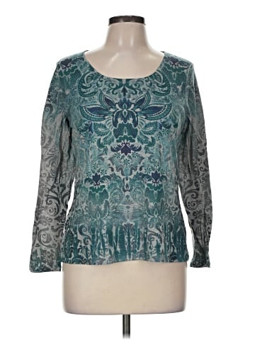 Coldwater Creek 3/4 Sleeve T-Shirt (view 1)
