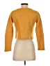 Side Party Yellow Pullover Sweater Size S - photo 2