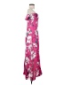 Leith 100% Polyester Floral Pink Casual Dress Size XXS - photo 4