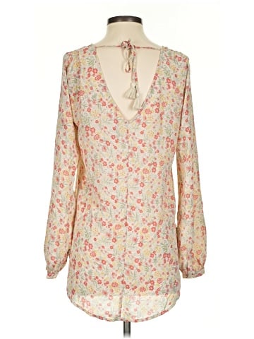 Lauren Conrad Long Sleeve Blouse (view 2)