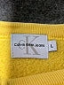 CALVIN KLEIN JEANS Yellow Sweatshirt Size L - photo 7
