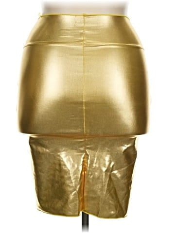Unbranded Faux Leather Skirt (view 2)