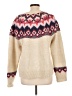 Old Navy Chevron-herringbone Tan Pullover Sweater Size L - photo 2