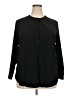 Old Navy Black Long Sleeve Blouse Size 2X - photo 1