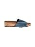 A. Giannetti Blue Wedges Size 7 - photo 1