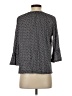 MICHAEL Michael Kors Black 3/4 Sleeve Blouse Size S - photo 2