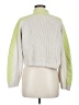 Wild Fable Color Block Gray Turtleneck Sweater Size M - photo 2