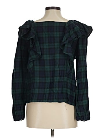 J.Crew Factory Store Long Sleeve Blouse (view 2)