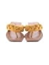 Schutz Gold Flip Flops Size 8 1/2 - photo 2