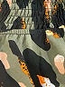 Unbranded 100% Polyester Animal Print Green Long Sleeve Blouse Size L - photo 7