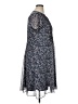 MSK 100% Polyester Print Blue Casual Dress Size 16 - photo 4