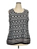 Jones Studio Black Tank Top Size 2X - photo 1