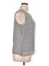 Avenue 100% Polyester Gray Sleeveless Blouse Size 14 Plus - photo 4