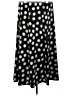 Chico's Polka Dots Black Casual Skirt Size Lg (2) - photo 1
