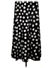 Chico's Polka Dots Black Casual Skirt Size Lg (2) - photo 2