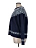 Cosmic Blue Love Argyle Blue Pullover Sweater Size XL - photo 5